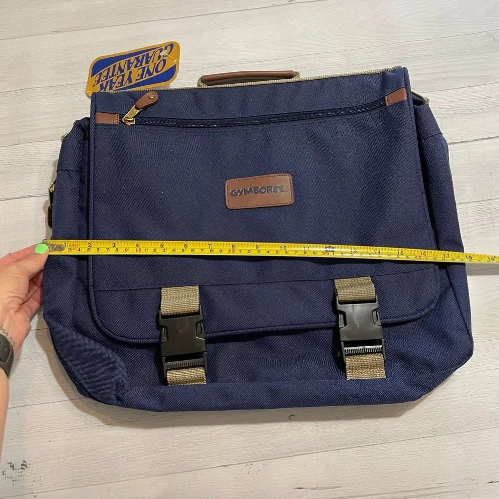 Gymboree‎ navy blue canvas messenger bag NEW